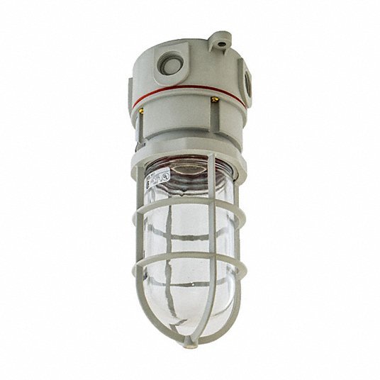 Hubbell NVX15GHGA Vapor Tight Fixture 150 W, 125V AC, Ceiling Mount, C ...