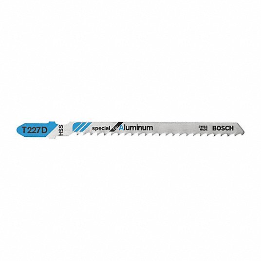 Bosch T227D Jigsaw Blade 8, 4 in Blade Lg, Bi - Metal, High Speed Steel, T Shank, 1 Pieces, 5 PK - KVM Tools Inc.KV1UM23