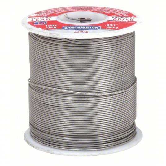 Harris 331856 Solder Wire 1/32 in x 16 oz, 60/40, 60%Tin, 40% Lead - KVM Tools Inc.KV1UYH4