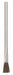 Tough Guy 1VAH7 Flux Brush, 3/8" x 7/8", Horse Hair, 24 PK