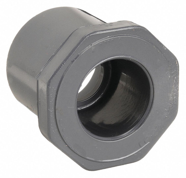 Approved Vendor 837-251 PVC Reducer Bushing, Schedule 80, 2 in x 1-1/2 in