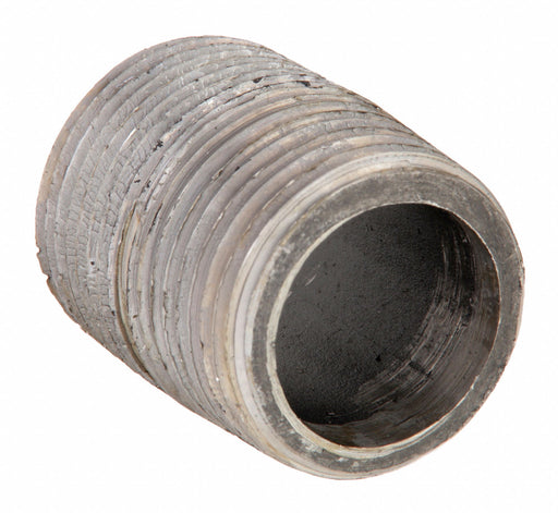 Pipe Nipple Black Steel 1-1/2 in x 2 in