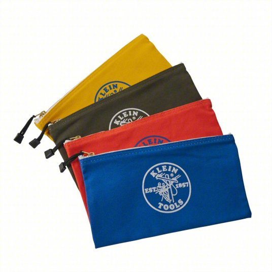 Klein 5140 Tool Bag Set Blue/Olive, 12 1/2 in Overall Wd, 3/4 in Overall Dp, 7 in Overall Ht - KVM Tools Inc.KV1YBP8