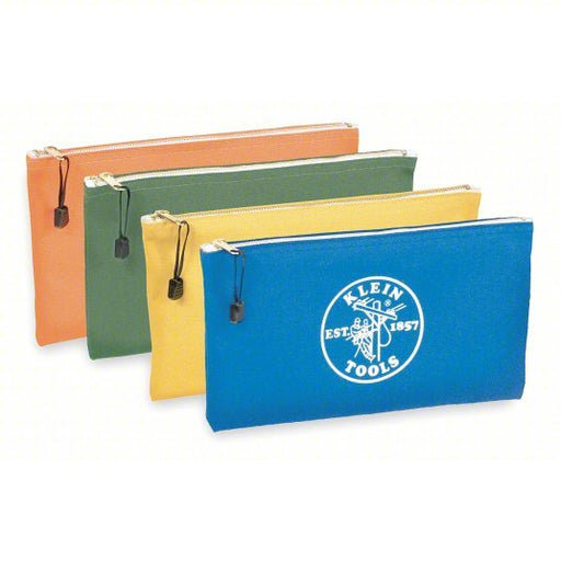 Klein 5140 Tool Bag Set Blue/Olive, 12 1/2 in Overall Wd, 3/4 in Overall Dp, 7 in Overall Ht - KVM Tools Inc.KV1YBP8