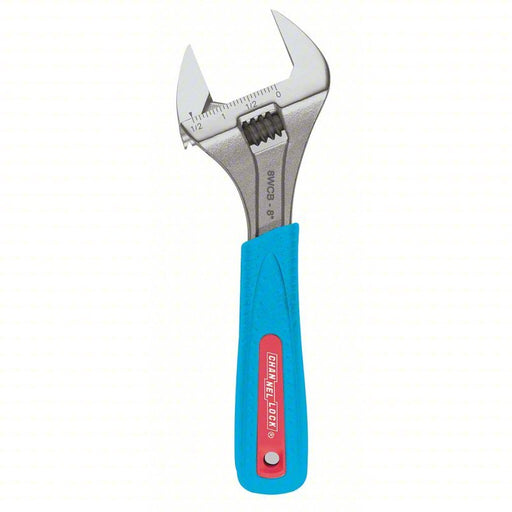 Channellock 6WCB Adjustable Wrench Alloy Steel, Chrome, 6 in Overall Lg, 1 5/16 in Jaw Capacity - KVM Tools Inc.KV2ELD6