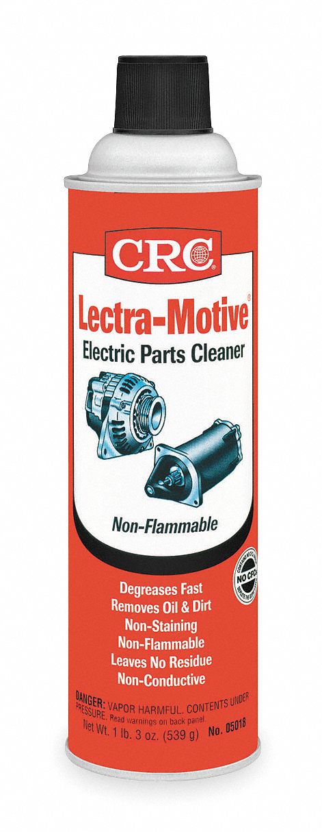 Crc 05018 Electronic Parts Cleaner, Aerosol Spray Can, Solvent, 20 oz Container Size, Nonflammable, No VOC