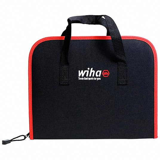Wiha 32190 Insulated Tool Kit 15 Total Pcs, Drivers and Bits, Tool Case