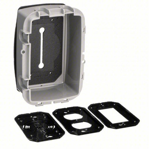 Intermatic WP3100C While In Use Weatherproof Cover 1 Gangs, Horizontal or Vertical, UV Stabilized Plastic - KVM Tools Inc.KV1YVX3