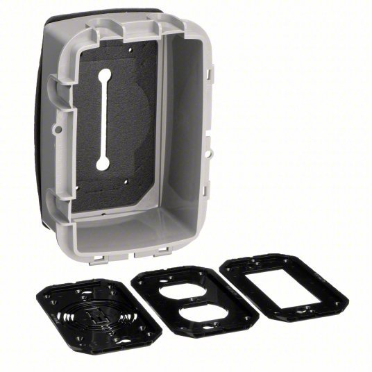 Intermatic WP3100C While In Use Weatherproof Cover 1 Gangs, Horizontal or Vertical, UV Stabilized Plastic - KVM Tools Inc.KV1YVX3
