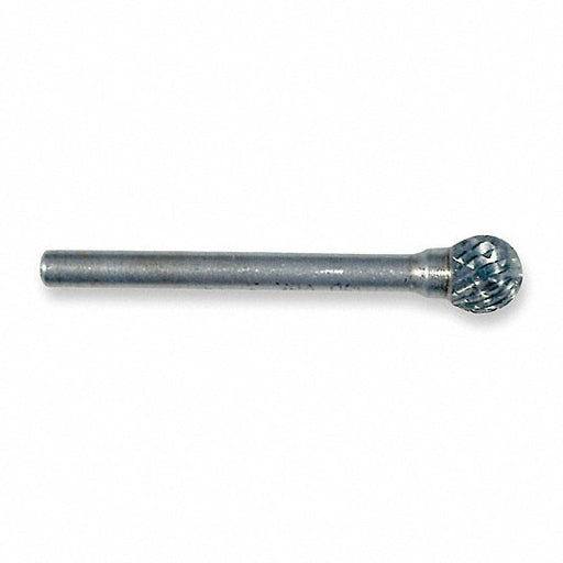 Widia M41332 Carbide Bur Ball, SD - 1L6, Double Cut, 1/4" Head, 1/4" Shank - KVM Tools Inc.KV6KJN1