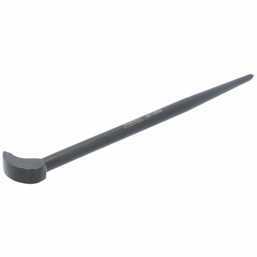 Proto J2126A Rolling Head Pry Bar, 12 in Overall Lg, 9/16 in Bar Dia