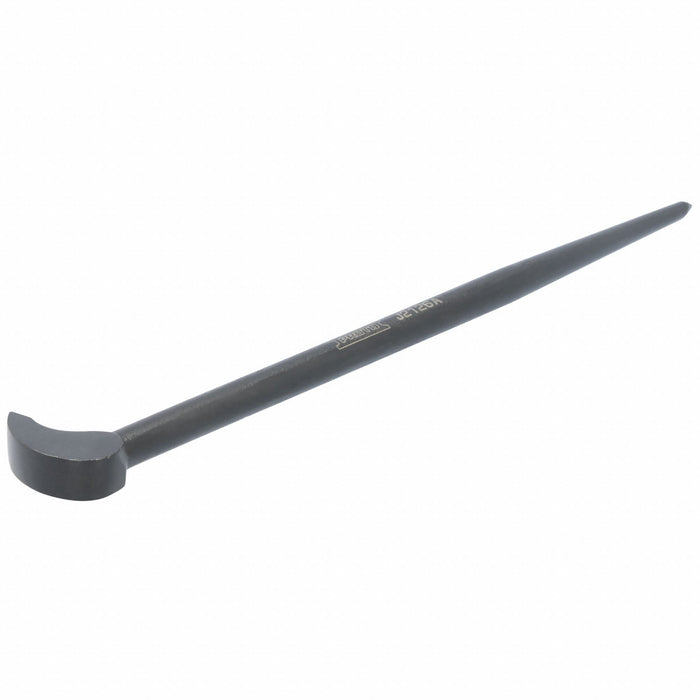 Proto J2126A Rolling Head Pry Bar, 12 in Overall Lg, 9/16 in Bar Dia