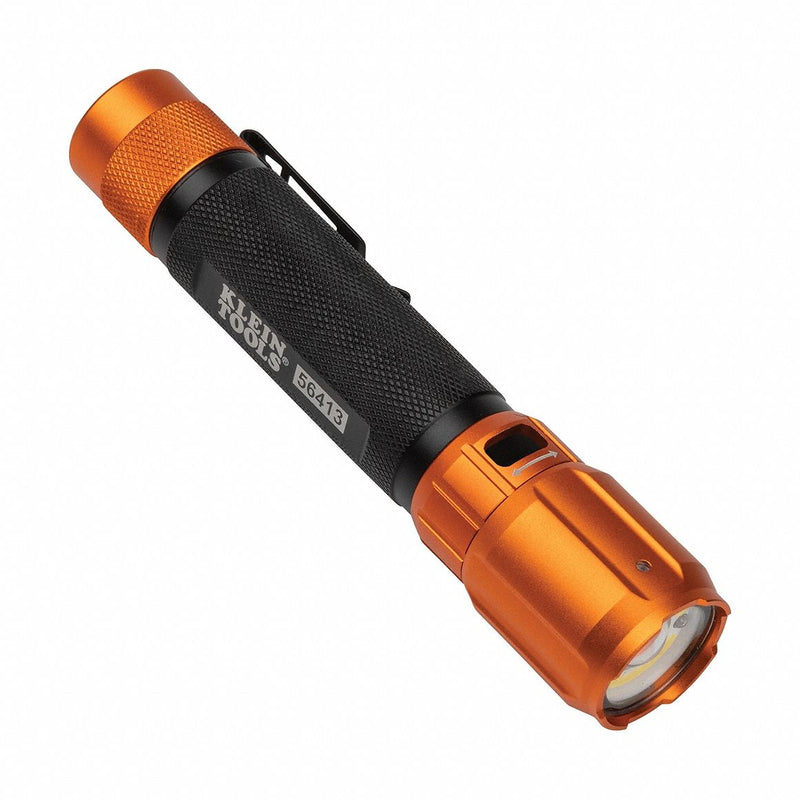 Klein Tools 56413 Rechargeable 2-Color LED Flashlight