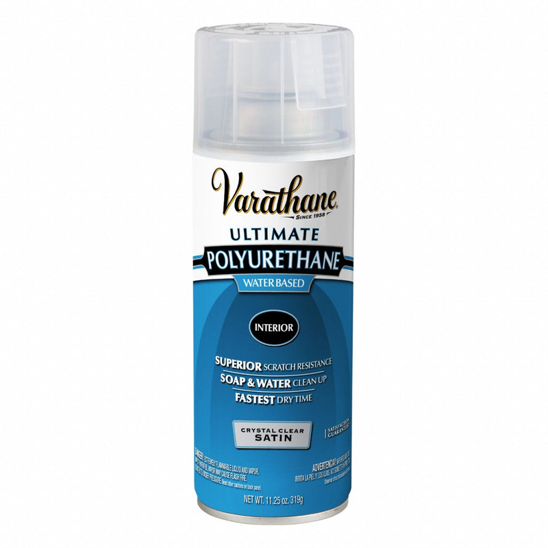 Rust-Oleum Varathane 200281 Polyurethane Spray Clear Satin 11.25 oz