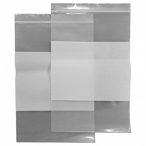 KVM Tools KV5ZW45 Reclosable Bag 4 mil Thick, 6 in Wd, 9 in Lg, Hang Hole Not Included, 100 PK - KVM Tools Inc.KV5ZW45