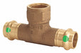 Viega Propress 79580 Crimp Tee Fitting, 1/2 in