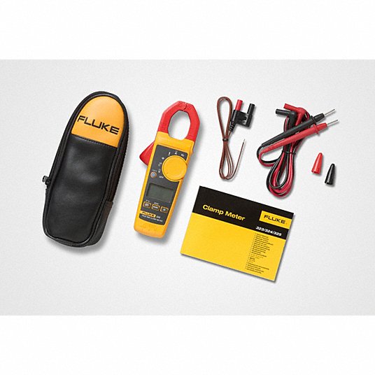 FLUKE-325 Digital Clamp Meter TRMS, CAT III 600V/CAT IV 300V, 400 A Max AC Current Measurement
