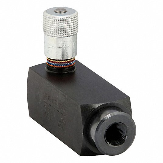 6 Inch Flow Control Valve Parker PCM600S Hydraulic Flow Control Valve 6 gpm Max Flow Rate, 3/8 i ...