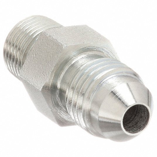 Weatherhead C5255X8X8 Hydraulic Hose Adapter 1/2 in x 1/2 in Fitting Size, Male x Male, NPTF x JIC, Rigid, Straight