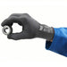 Hyflex 11 - 840 Coated Gloves S (7), Rough, Foam Nitrile, Palm, Dipped, ANSI Abrasion Level 4, Gray, 1 PR - KVM Tools Inc.KV20KJ45