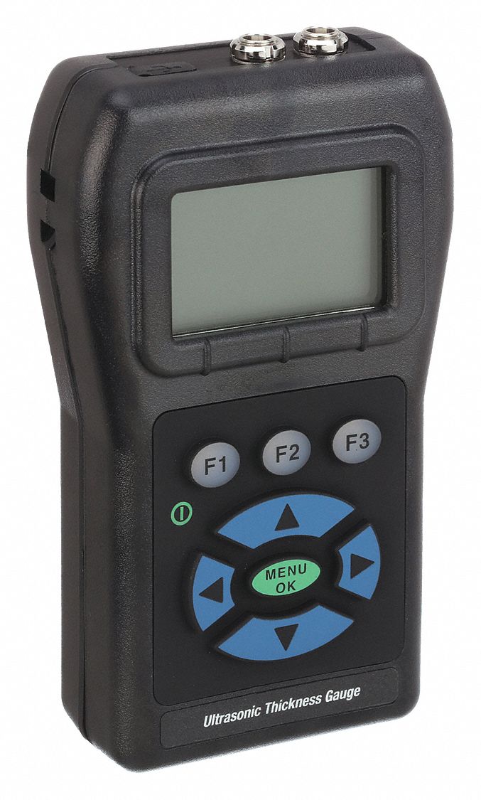 Extech TKG150 Ultrasonic Thickness Gauge, 0.004 in, 0.001 in Thick Measurement Resolution, NIST, Included