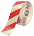 Mighty Line 4RWCHVRED Floor Marking Tape Red White Chevron
