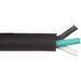 KVM Tools E3662 Portable Cord 3 Conductors, 10 AWG Wire Size, Rubber, Black, 50 ft Lg, 600 V Volt - KVM Tools Inc.KV20PY44