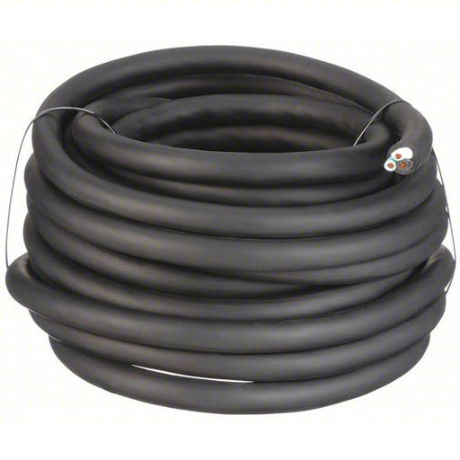 KVM Tools E3662 Portable Cord 3 Conductors, 10 AWG Wire Size, Rubber, Black, 50 ft Lg, 600 V Volt - KVM Tools Inc.KV20PY44