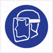 Brady 58530 Right-To-Know Label, Blue, 3/4 in Ht, Vinyl, 36 PK