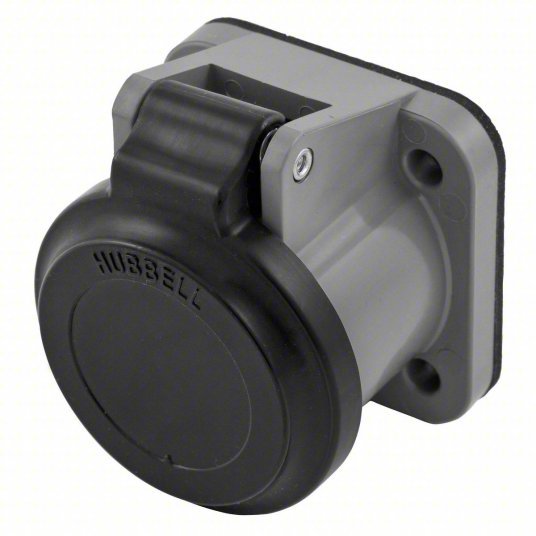 Hubbell HBLNCBK Single Pole Connector 400 A Compatible Device Current, Black - KVM Tools Inc.KV20TT78