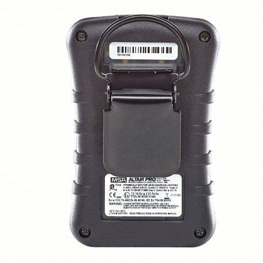 MSA 10076729 Single-Gas Detector High 10 ppm/Low 4.5 ppm, IP67, Hydrogen Cyanide (HCN) ALTAIR Pro - KVM Tools Inc.KV20V814