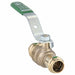 Viega Propress 79920 Manual Two-Way Ball Valve, 1/2 in, Bronze
