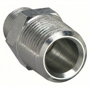 Parker 2 - 2 MHN - S Hex Nipple Carbon Steel, 1/8 in x 1/8 in Fitting Pipe Size, Male NPT x Male NPT, 1 1/16 in Lg - KVM Tools Inc.KV20ZA07