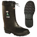 Baffin 85740000 Rubber Boot, 13 Size, Mid-Calf Footwear, Steel, Black, Rubber