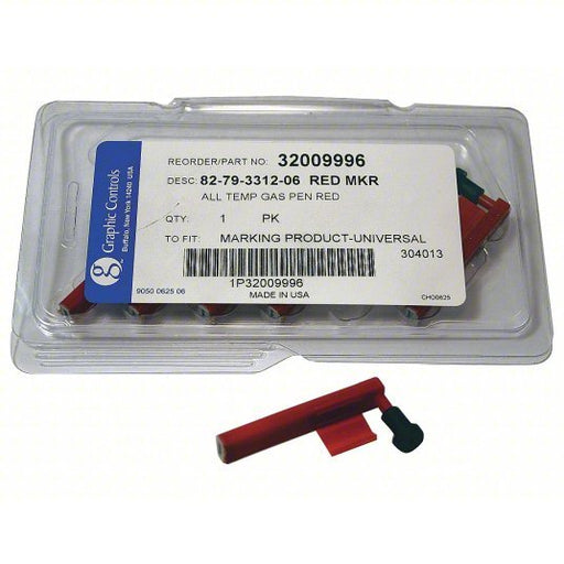 Graphic Controls 82-79-3312-06 - RED DIFFERENTIAL PENS Fine, 6 PK - KVM Tools Inc.KV21EK68