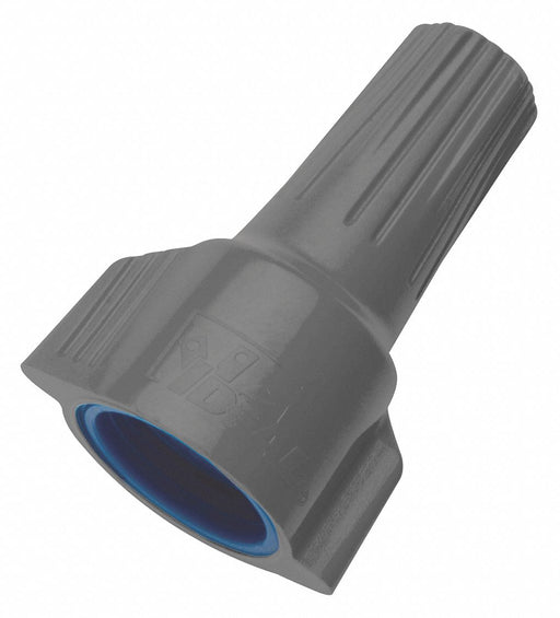 Ideal 30-1163P Twist-On Wire Connectors, Blue/Gray, Wire Sizes 8 AWG – 8 AWG, 600 V, 15, PK