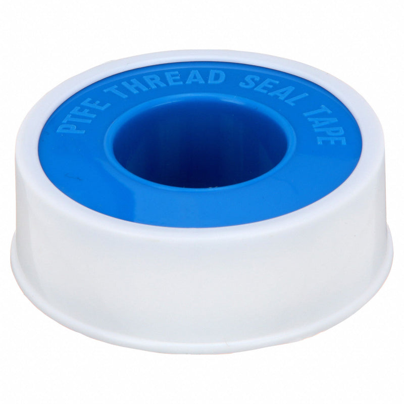 Approved Vendor 21TF20 Thread Sealant Tape, Low Density, 1/2 in x 43 ft, White, For Gas