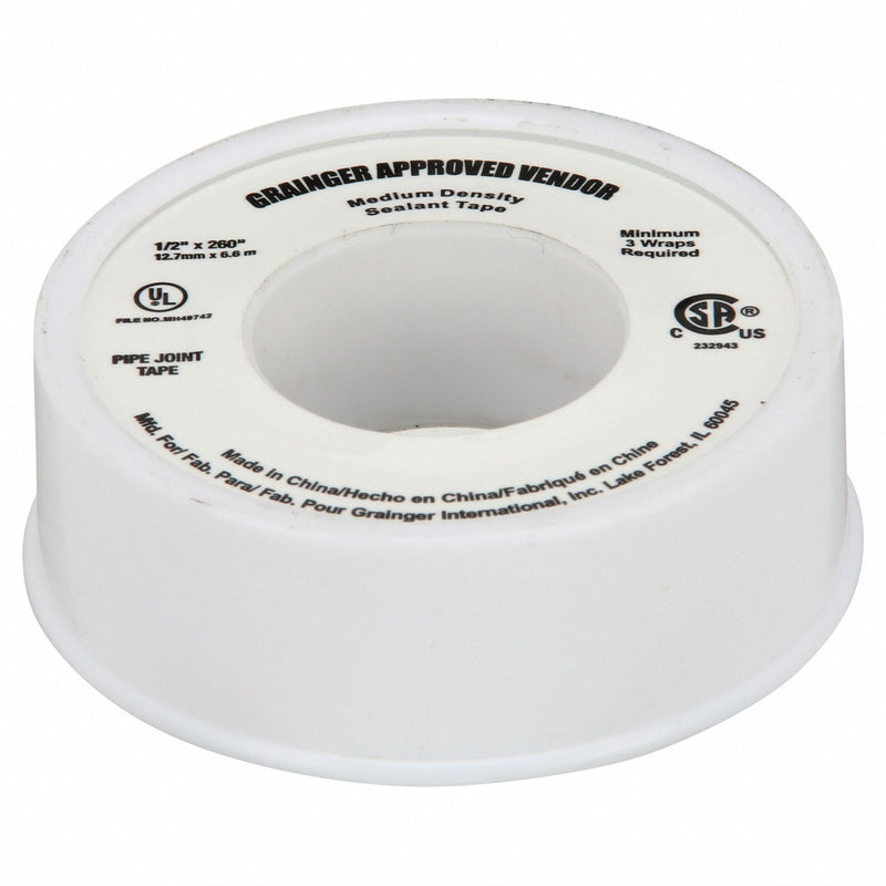 Approved Vendor Thread Sealant Tape Medium Density