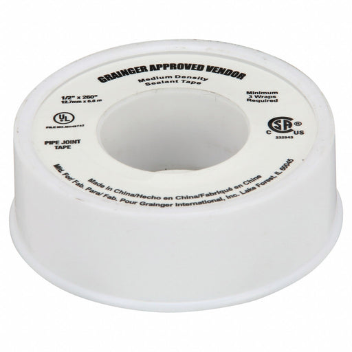Approved Vendor Thread Sealant Tape Medium Density