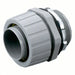 Hubbell P100NGYA Liquid-Tight Conduit Fitting 1 in Trade Size, Straight, Insulated, Gray - KVM Tools Inc.KV6D092