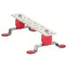 Panduit GB2B0306TPI - 1 Grounding Busbar Copper, 12 in Grounding Bar Lg, (3) 3/8 in/(6) 1/4 in Grounding Bar Holes and Size - KVM Tools Inc.KV21WJ06