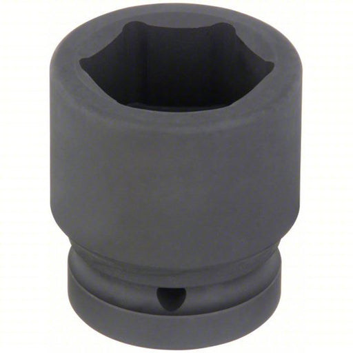 KVM Tools KV21WN25 Impact Socket 1 in Drive Size, 1 5/8 in Socket Size, 6 - Point, Std, Black Oxide - KVM Tools Inc.KV21WN25