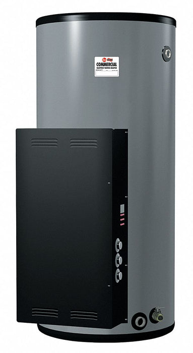 Rheem ES120-27-G Electric Tank Water Heater, 120 gal, 480V, 27,000 W, Single/Three Phase, 279 gph @ 40°F