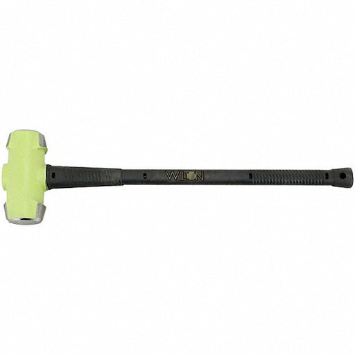 Wilton 21430 Standard Sledge Hammer, Steel Handle, 14 lb Head Wt, 3 in Dia, 32 in Overall Lg, Round Shape - KVM Tools Inc.KV12A550