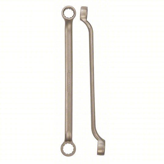 Ampco W-3261 Box End Wrench Natural, 1 1/4 in_1 5/16 in Head Size, 19 1/4 in Overall Lg, Offset - KVM Tools Inc.KV21XW25