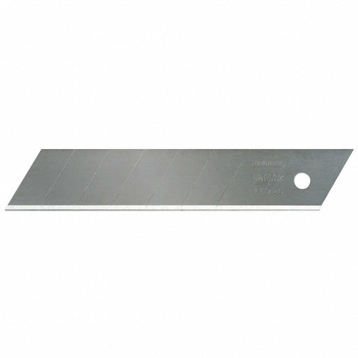 Stanley 11-725L Snap-Off Blade, 5 1/2 in Blade Lg, 1 in Blade Wd, 0.02 in Blade Thick, 7 Segments, 20 PK