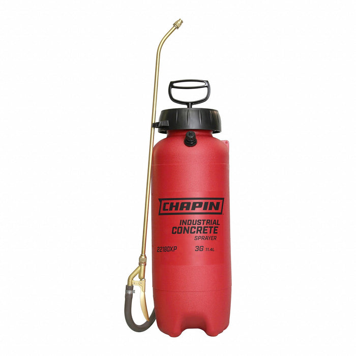 Chapin 22180XP Handheld Sprayer, Spot, 3 gal Tank, Poly Tank, 25 ft Max Spray Distance, 60 psi, Adj Nozzle