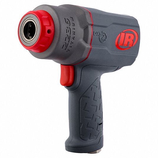 Ingersoll 2236QPTIMAX Air Impact Wrench Full-Size, 1/2 in Drive, Pistol-Grip, 1/4 in NPT Air Inlet, Std