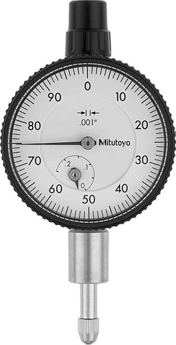 McMaster 2246A42 Mitutoyo Plunger Variance Indicator, with NIST Certificate, Continuous Dial, Model Number 1410A-10