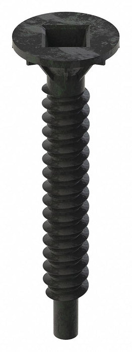Senco 08T125W Multi-Material Screw, #8 Screw Size, 1-1/4 in Lg, Steel, Plain, Flat, 1,000 PK